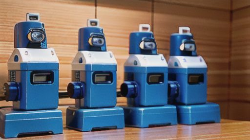 ４基の試験装置（SWAT-1～SWAT-4）が建設